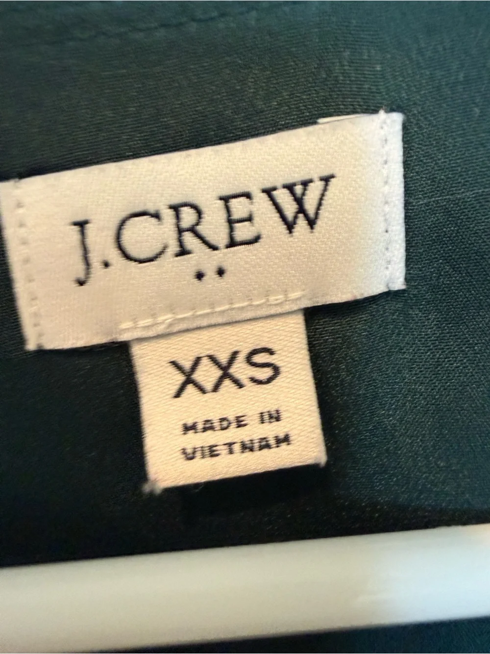 J.‎ Crew Teal Polka Dot V-Neck Blouse LB004-011